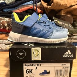 Kids Toddler Adidas Shoes 6k 6c NEW