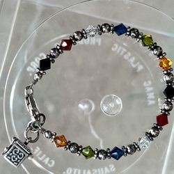 Silver Sterling .925 Charm Bracelet 