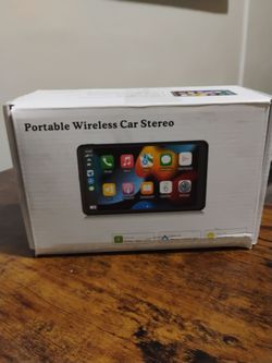 Portable wireless car stereo