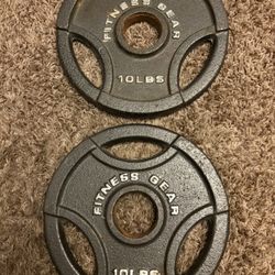 Fitness Gear 10lbs Plates 