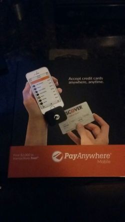 Pay anywhere portable card reader