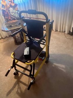 Portable Evacuation/Assist Chair. Track Climbing Wheelchair - 440 lb limit
