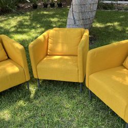 Yellow Armchairs