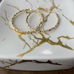 New Beads Hoop Earrings 