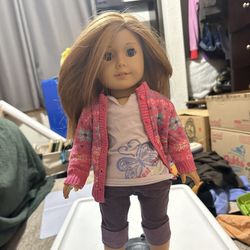 Truly Me American Girl Doll + Doll Clothing Lot 