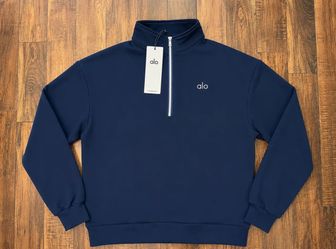 Alo quarter zip size small