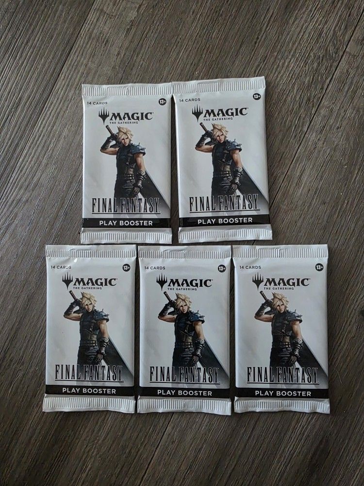 Magic The Gathering Final Fantasy Boosters