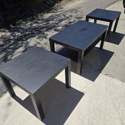 Coffe Table and 2 end Tables