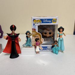 Aladdin Figures Pop And Fig Pin Bundle 