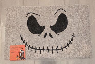 Nightmare Before Christmas Jack Skellington Door Mat