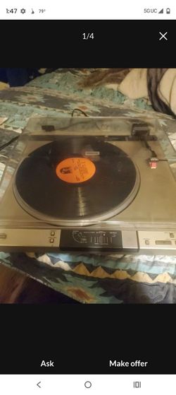 Vintage Automatic Turntable Record Player