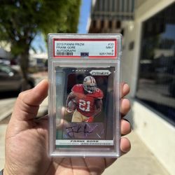 Frank Gore Auto (Football Card)