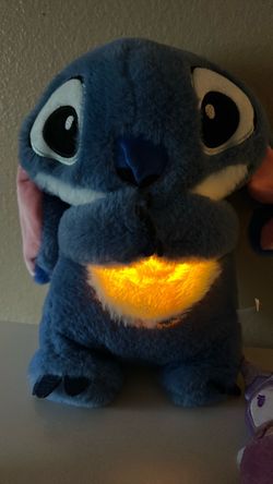 Blue Stuffed Animal Plush Toy including breathing one
