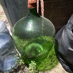 Wine Glass Giant Bottle
