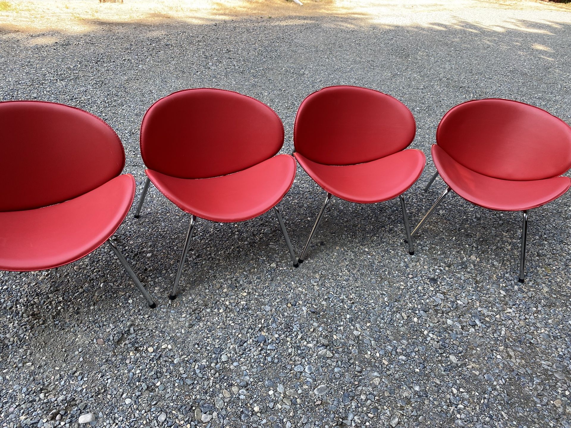 MCM Red Chairs for Sale in WA OfferUp