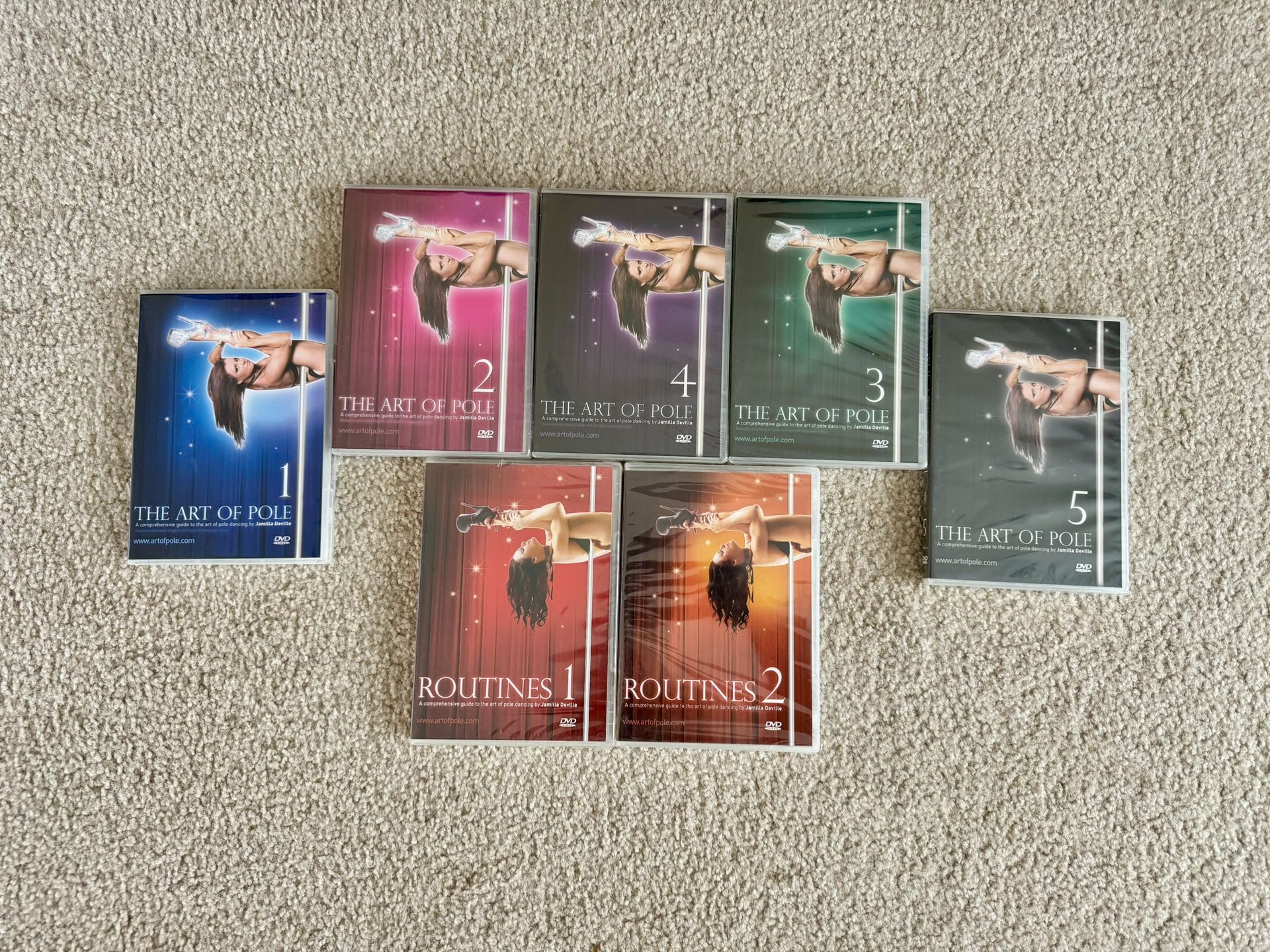 The Art Of Pole DVD by Jamila Deville - Pole Dancing