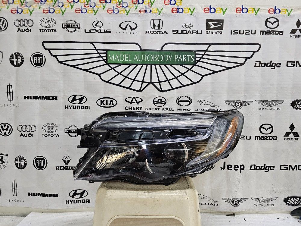 BRAND NEW 2016-2020 HONDA PILOT HALOGEN HEADLIGHT AFTERMARKET  "DEPO" HEADLIGHT- LEFT DRIVER SIDE 