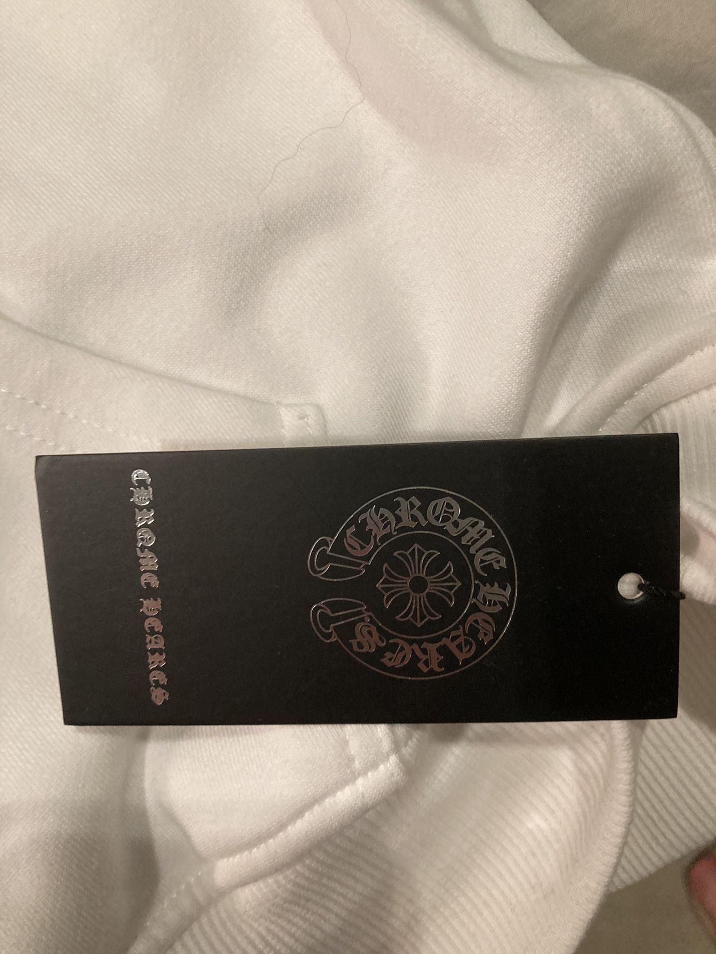 Chrome Hearts White Hoodie Large