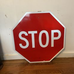 Metal Stop Sign