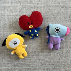BT21 Jinsiju Lerion Tata 9” Plush Doll Figures