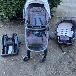 Baby Stroller And Car Seat Combo
