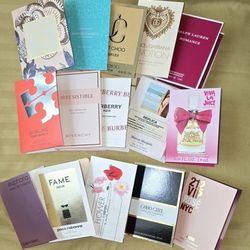 15 womens perfume samples, all different ($25)