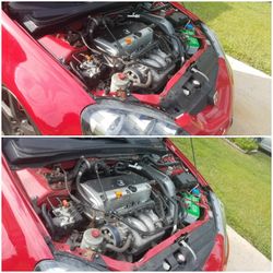 Engine bay detailing