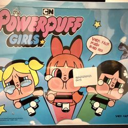 Pop Mart Crybaby x Powerpuff Girls: Face Plush Blind Box case of 6