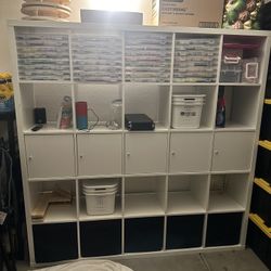 IKEA 25 Cube Storage Shelving KALLAX