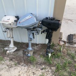 Outboard Motors. All Need Work 