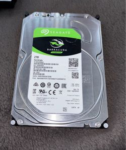 Seagate BarraCuda 2TB 3.5-inch  Hard Drive