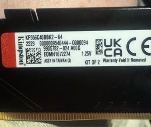 Kingston DDR5 MEMORY