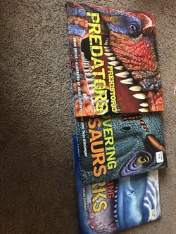 3 Dino and Sharks Books