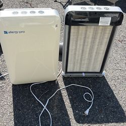 Two hepa air  filters