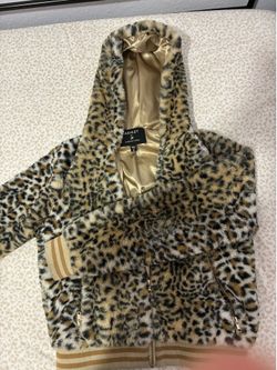 Fur cheetah jacket