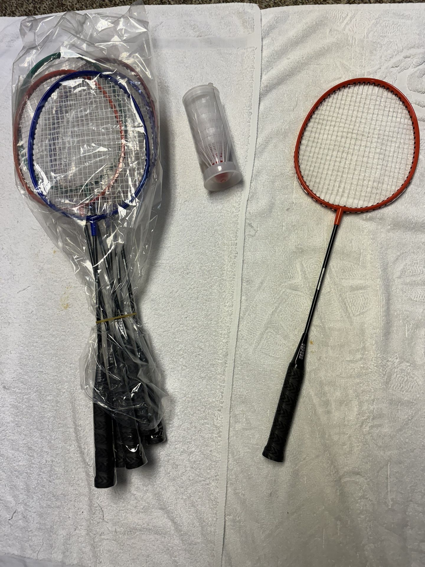 Badminton Racquet Birdies
