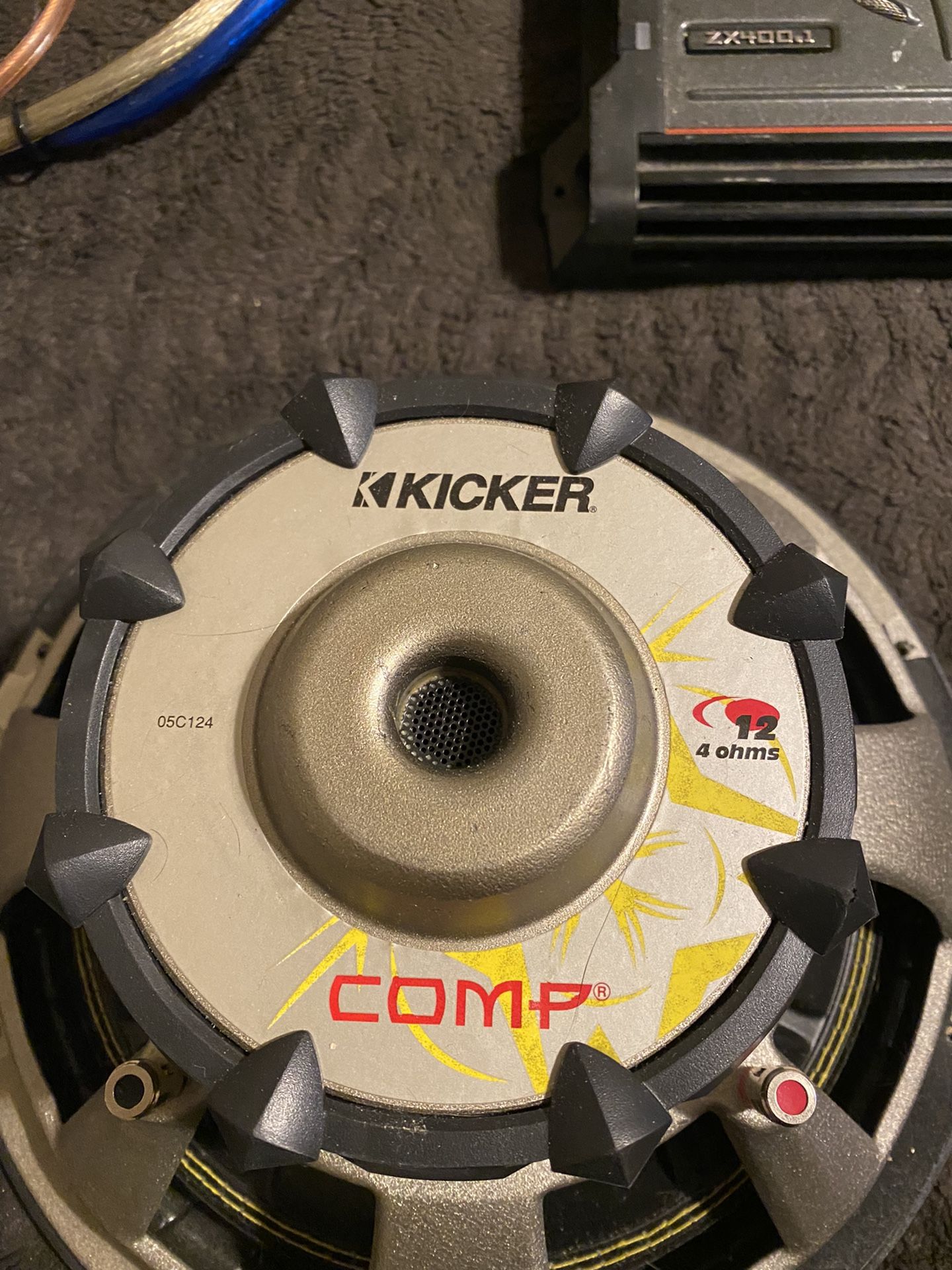 Kicker Amp & Comp 12’s