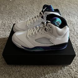Air Jordan 5 Retro ‘ Grape’ Size 10.5