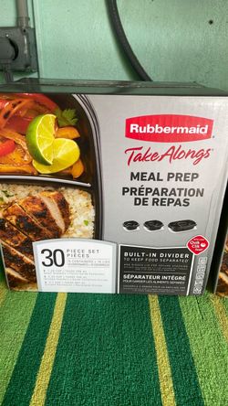 Rubbermaid TakeAlongs 30-Piece Meal Prep Set