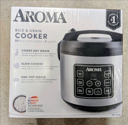 Aroma 20-Cup Rice Cooker & Slow Cooker (5-Quart) - BRAND NEW IN BOX