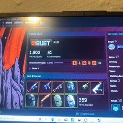 RUST ACCOUNT FOR SALE