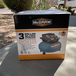 McGraw 3 Gallon Pancake Air Compressor