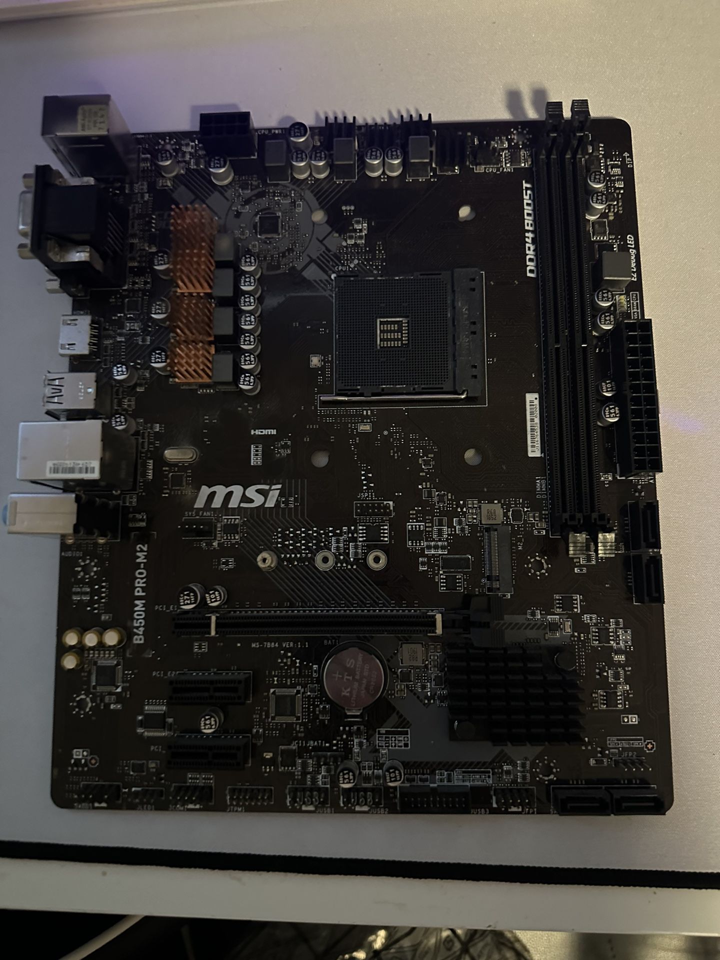 MSI B450 Pro M-2