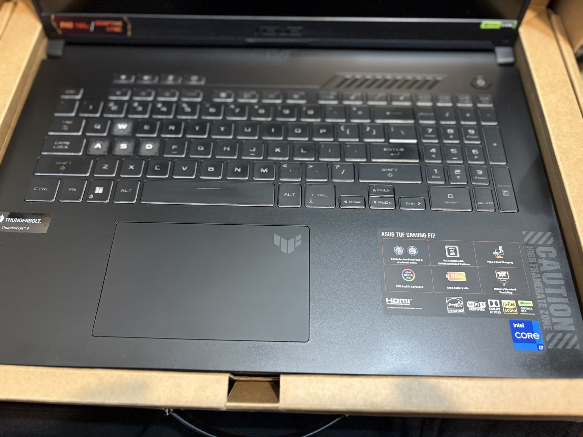 New Asus TUF 17.3” RTX 4060 Gaming Laptop