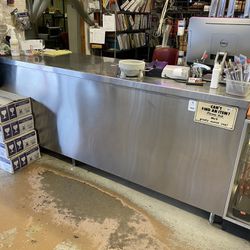 Stainless Steel Counter For Restaurants Or Store Front 