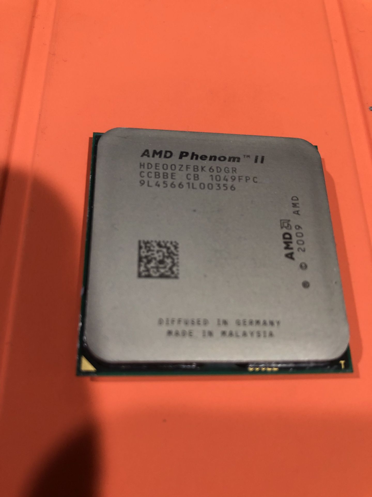 Phenom II X6 1100T, 3.3 GHz, six-core BE