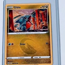 Pokemon Gible (107/186) Brilliant Stars