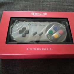Official Super Famicom / Super Nintendo / SNES controller for Nintendo Switch & Switch 2