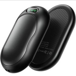 Magnetic Rechargeable Hand Warmers 2 Pack, Fast Heating, Ultra Compact, Electric Portable Handwarmers, Gloves Fitting, Winter Essentials