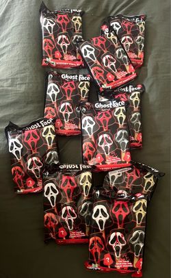 Ghost Face HUGE Collector Lot 🔥 10 Sealed Mystery Figures + Plush & Masks